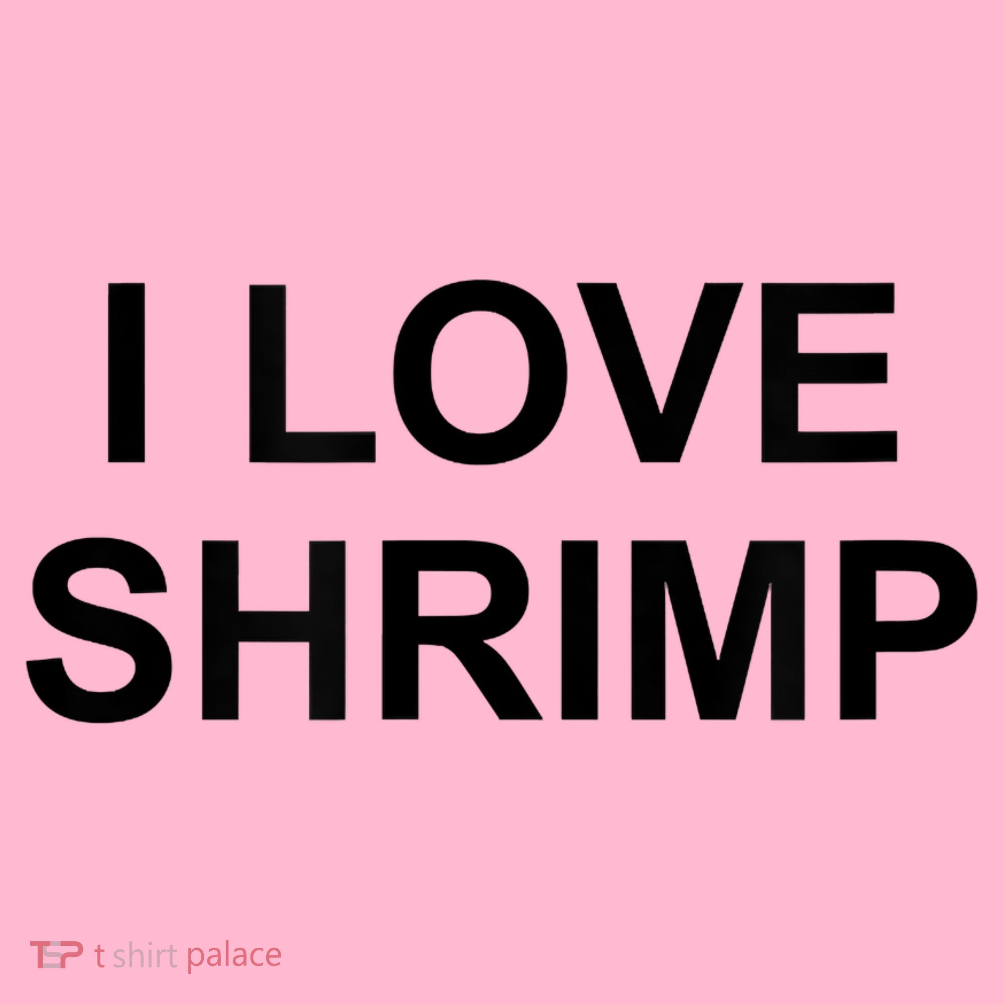 I Love Shrimp Coaster