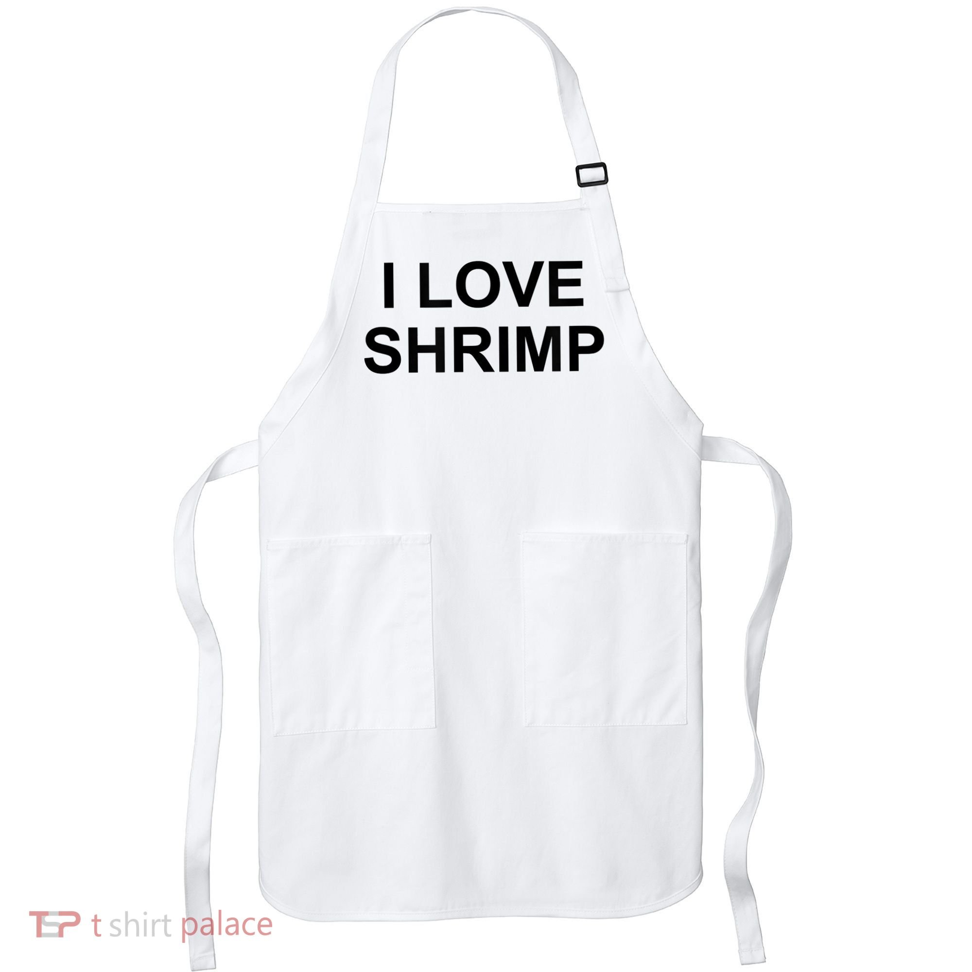 I Love Shrimp Apron