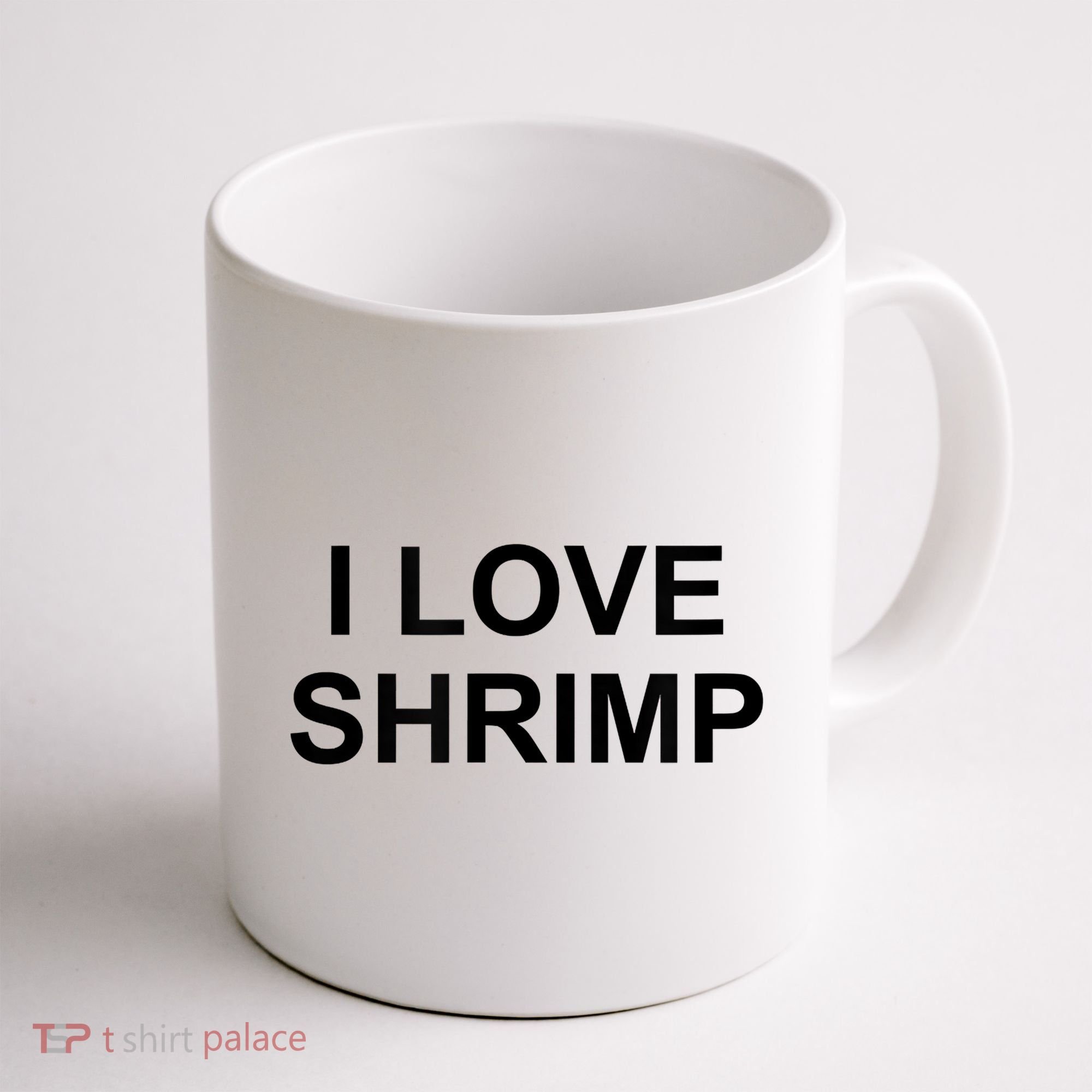 I Love Shrimp Coffee Mug