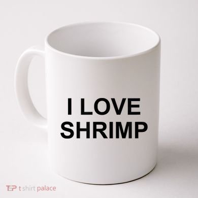 I Love Shrimp Coffee Mug