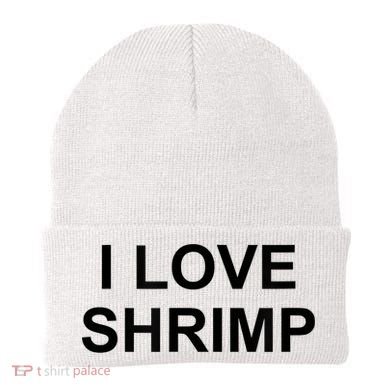 I Love Shrimp Beanie