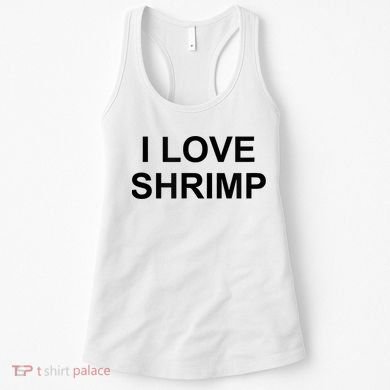 I Love Shrimp Women's Tank Top