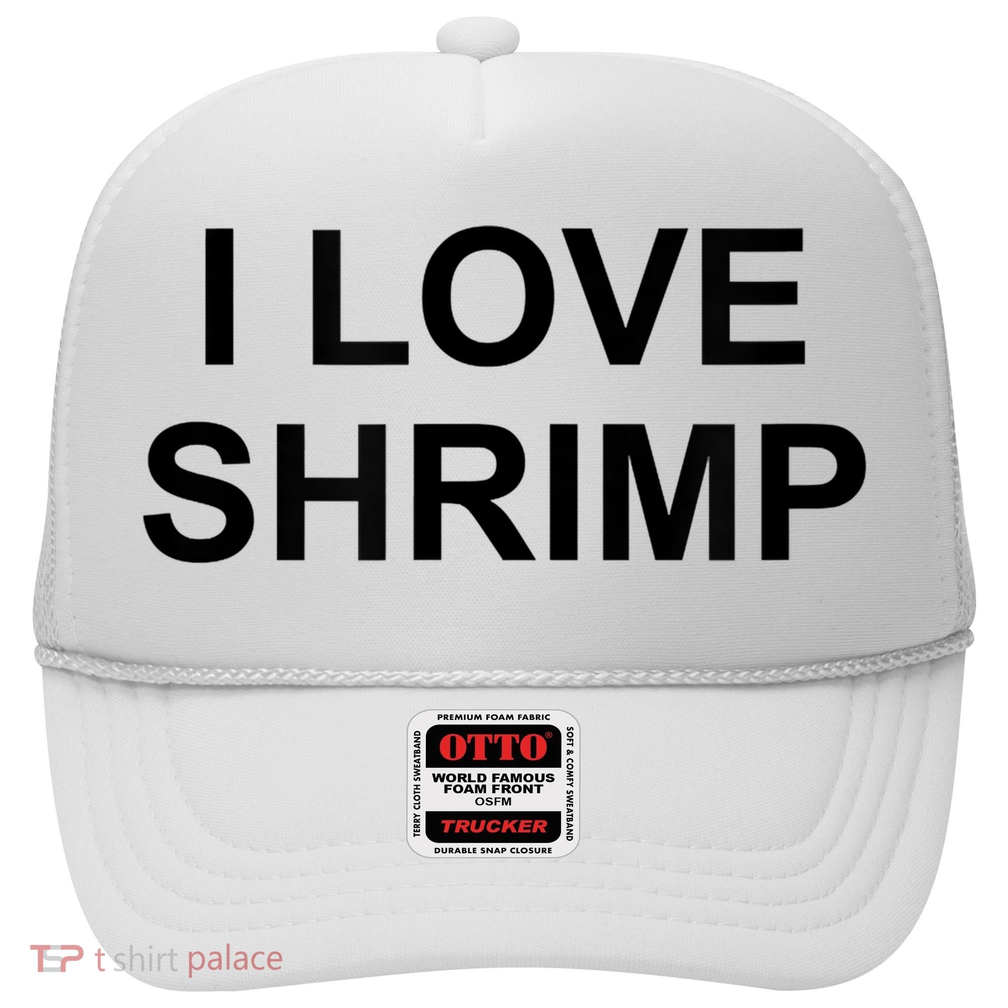 I Love Shrimp Hat