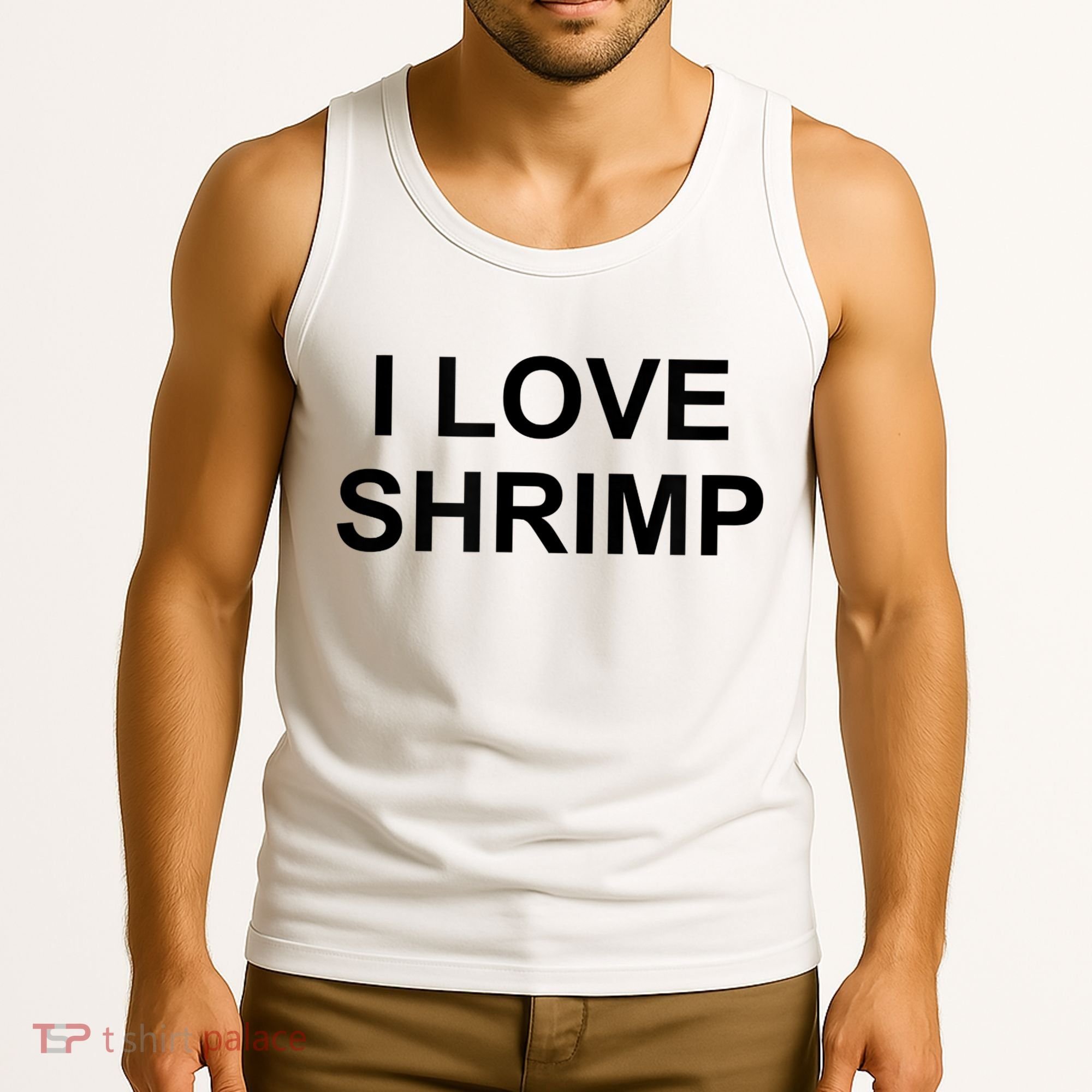 I Love Shrimp Tank Top