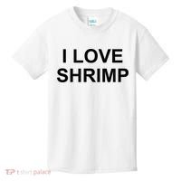 I Love Shrimp Kids T-Shirt thumb 0