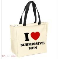 I Love Submissive M.E.N Tote Bag thumb 2