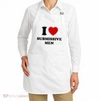 I Love Submissive M.E.N Apron thumb 2