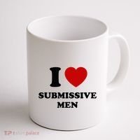 I Love Submissive M.E.N Coffee Mug thumb 1