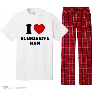 I Love Submissive M.E.N Pajama Set