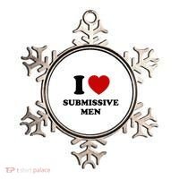 I Love Submissive M.E.N Ornament thumb 0