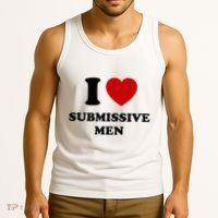 I Love Submissive M.E.N Tank Top thumb 3