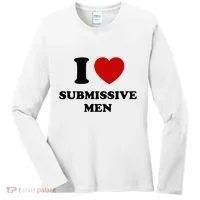 I Love Submissive M.E.N Women's Long Sleeve Shirt thumb 0