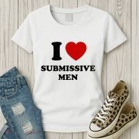 I Love Submissive M.E.N Women's T-Shirt thumb 3