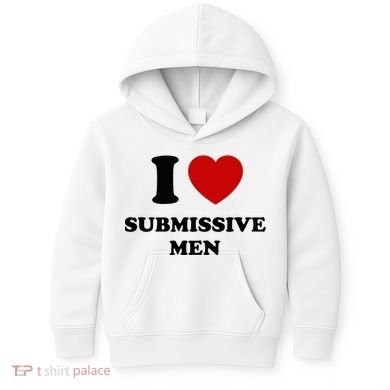 I Love Submissive M.E.N Kids Hoodie