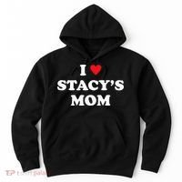 I Love Stacy's Mom Heart Hot Funny Meme Hoodie thumb 0