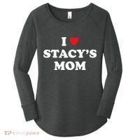 I Love Stacy's Mom Heart Hot Funny Meme Women's Perfect Tri Tunic Long Sleeve Shirt thumb 0