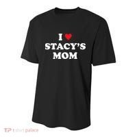 I Love Stacy's Mom Heart Hot Funny Meme Youth Performance Sprint T-Shirt thumb 0