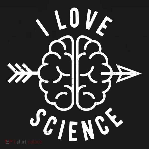 I Love Science Brain Doggie Tank