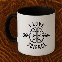 I Love Science Brain Coffee Mug thumb 2