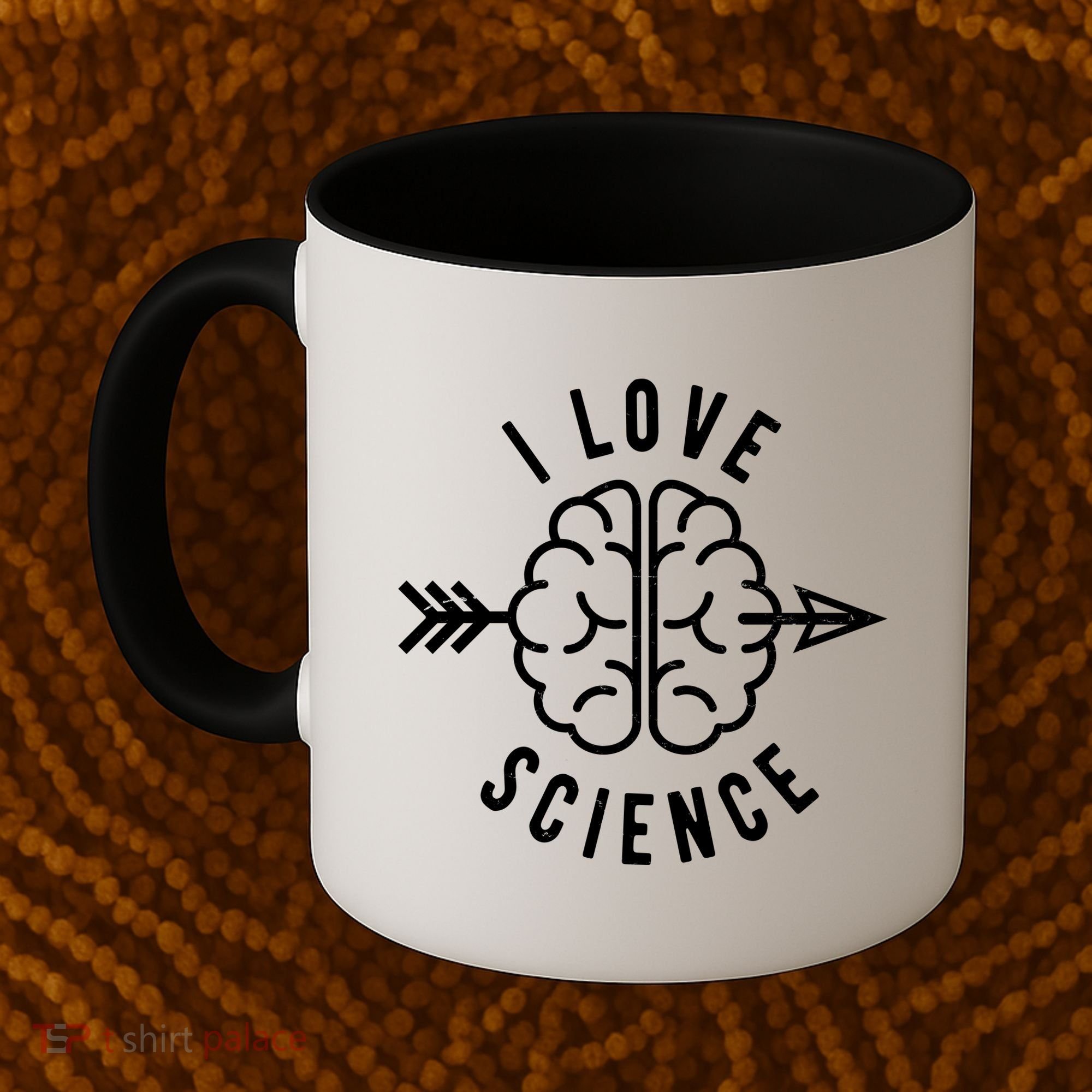 I Love Science Brain Coffee Mug