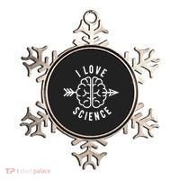 I Love Science Brain Ornament thumb 0