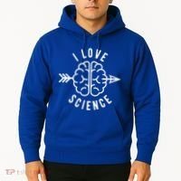 I Love Science Brain Hoodie thumb 2