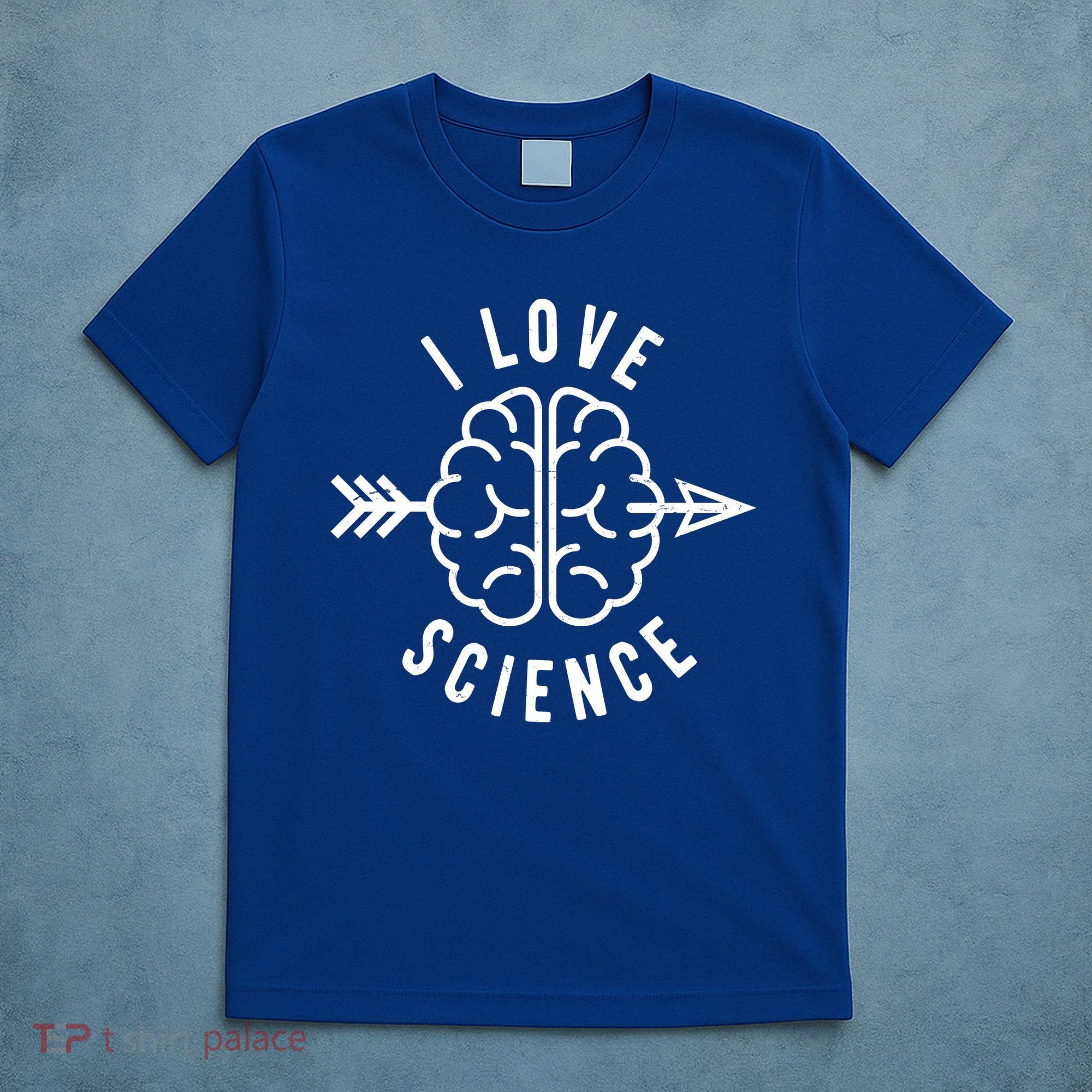 I Love Science Brain T-Shirt