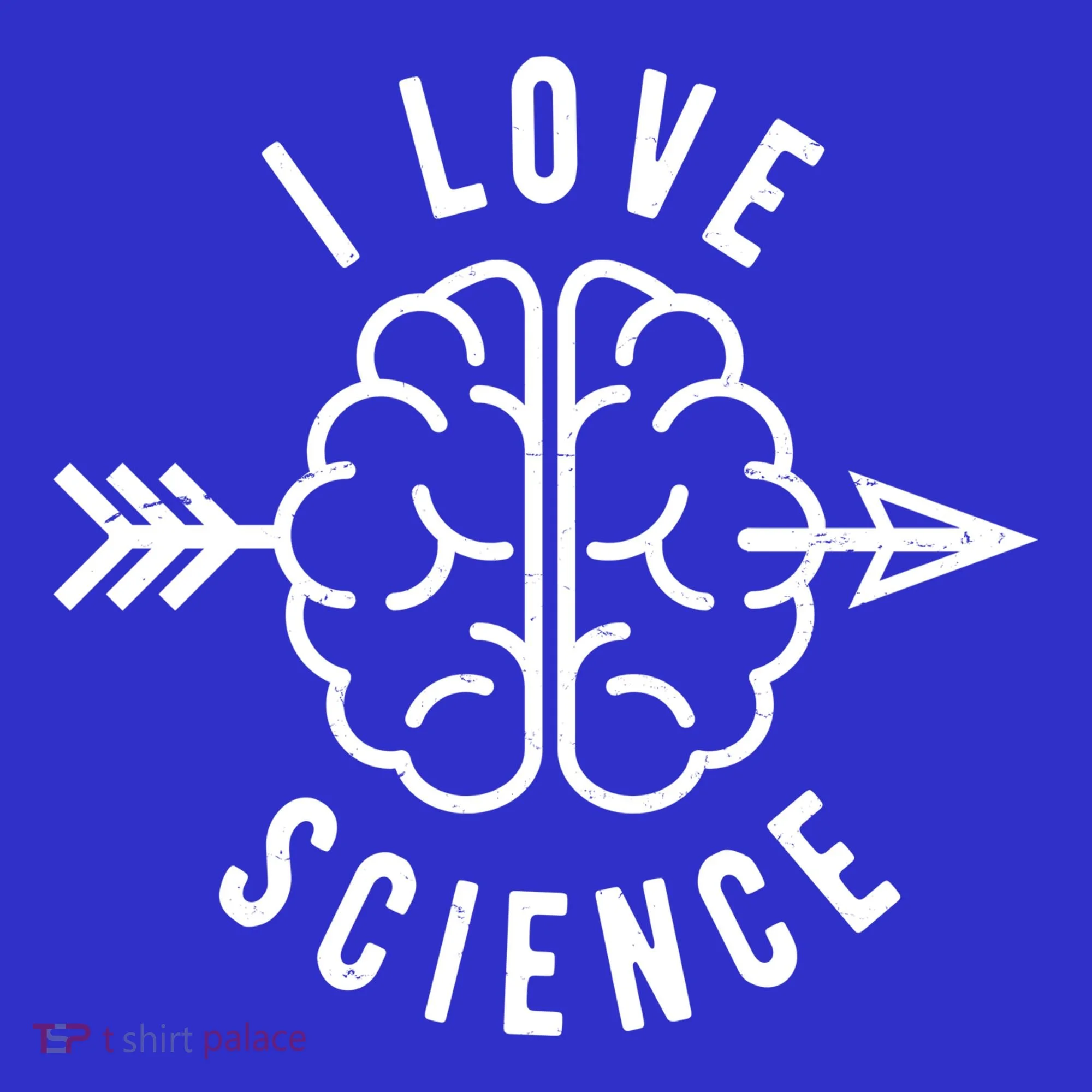 I Love Science Brain Toddler Hoodie