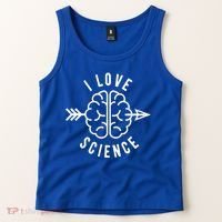 I Love Science Brain Tank Top thumb 2