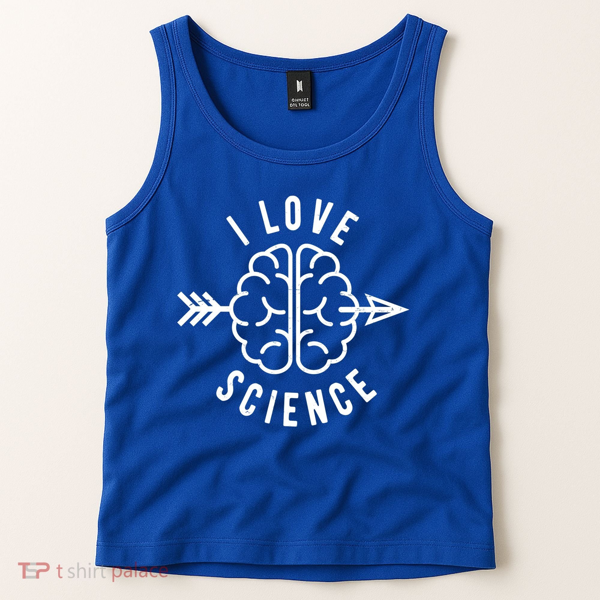 I Love Science Brain Tank Top