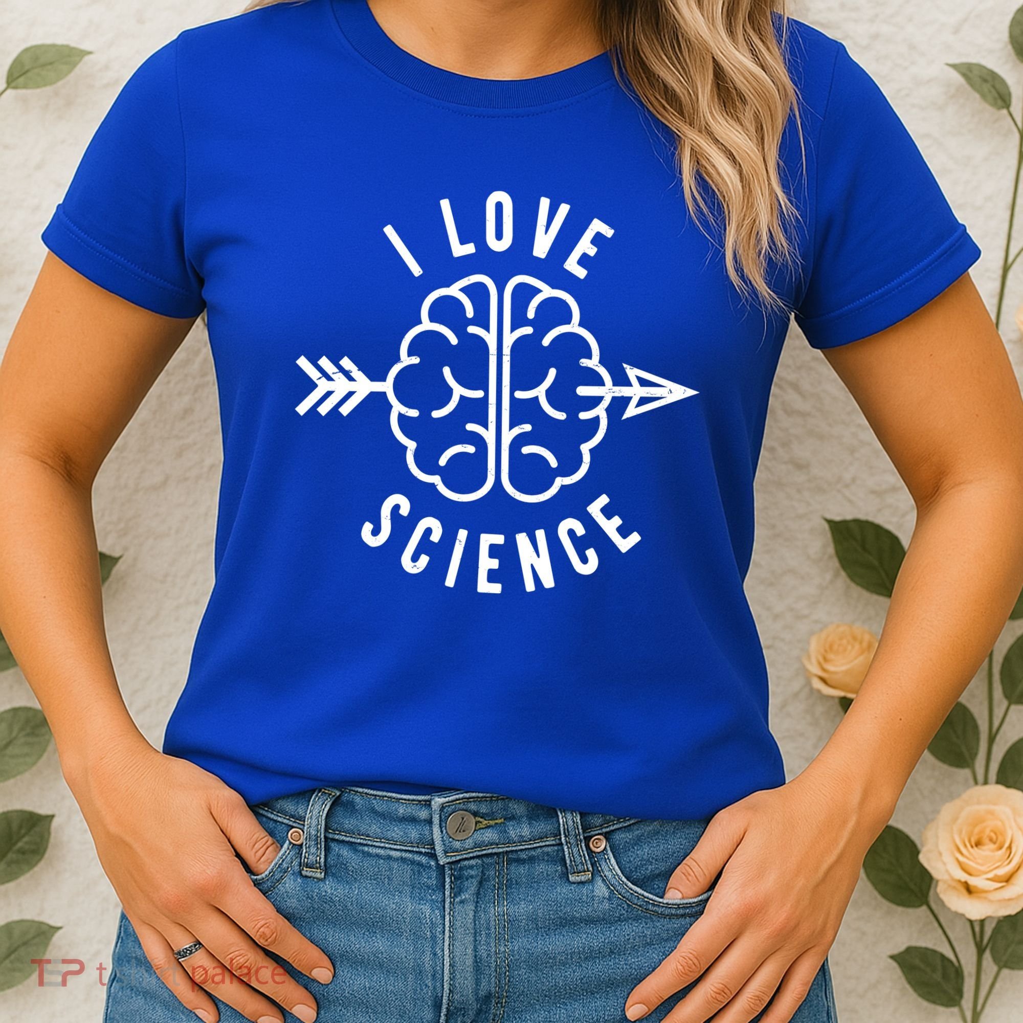 I Love Science Brain Women's T-Shirt
