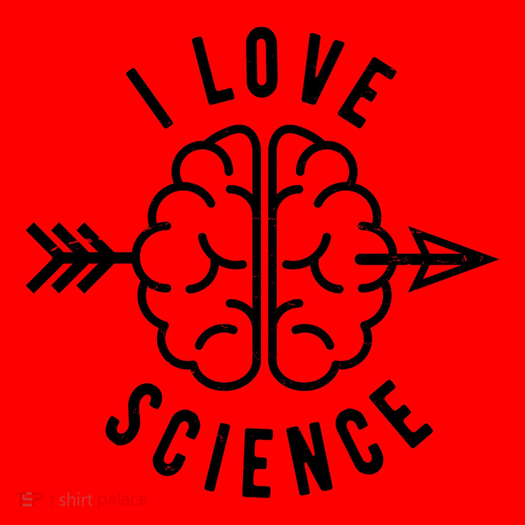 I Love Science Brain Santa Hat