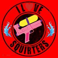 I Love Squirters Funny I Heart Squirters Santa Hat thumb 1