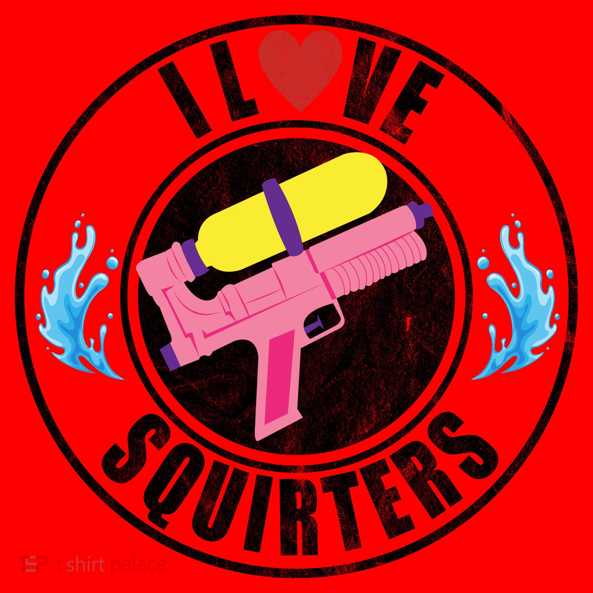 I Love Squirters Funny I Heart Squirters Santa Hat