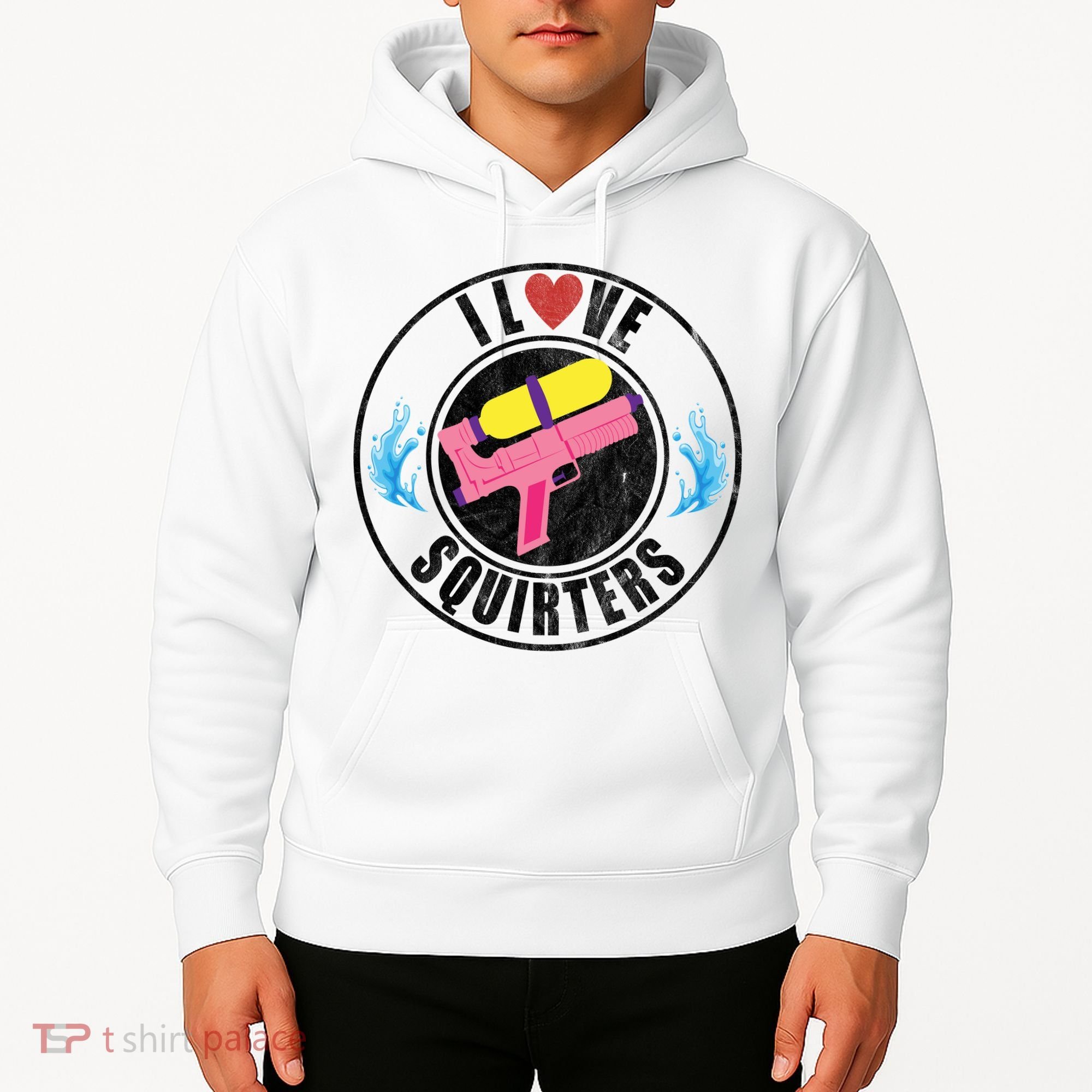 I Love Squirters Funny I Heart Squirters Hoodie