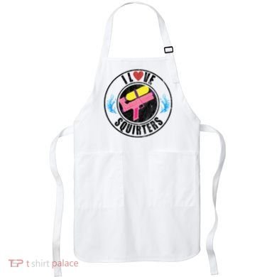 I Love Squirters Funny I Heart Squirters Apron