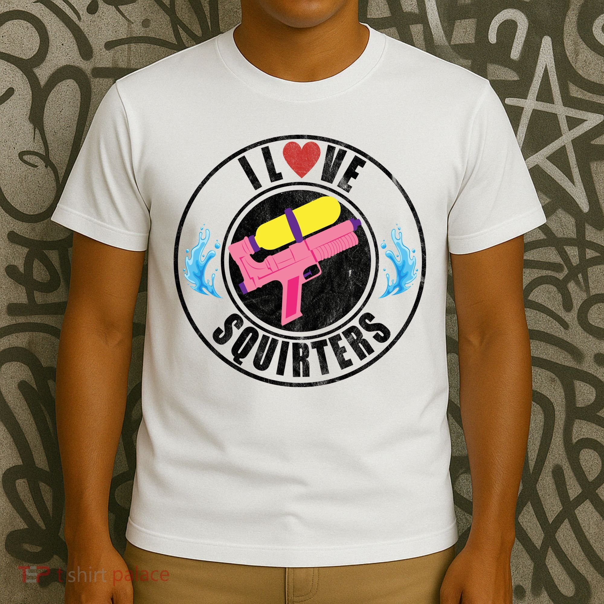 I Love Squirters Funny I Heart Squirters T-Shirt