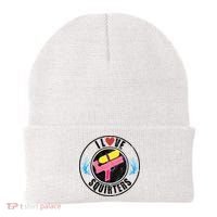 I Love Squirters Funny I Heart Squirters Beanie thumb 0
