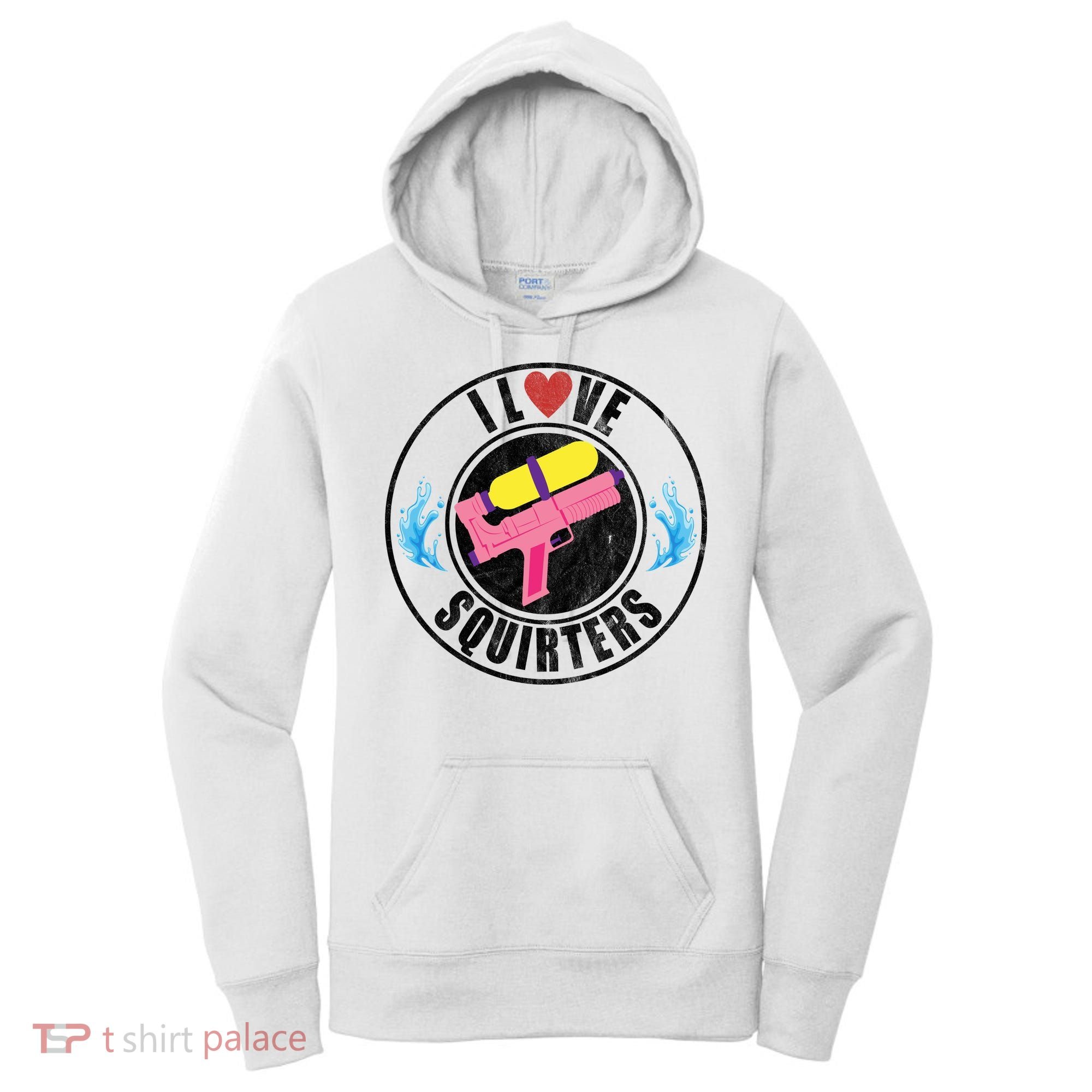 I Love Squirters Funny I Heart Squirters Women's Hoodie