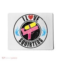 I Love Squirters Funny I Heart Squirters Mousepad thumb 0