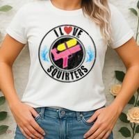I Love Squirters Funny I Heart Squirters Women's T-Shirt thumb 2