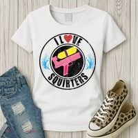 I Love Squirters Funny I Heart Squirters Women's T-Shirt thumb 3