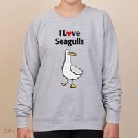 I Love Seagulls Women's Sweatshirt thumb 0