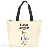 I Love Seagulls Tote Bag thumb 0
