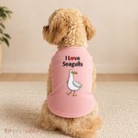 I Love Seagulls Doggie Tank thumb 2