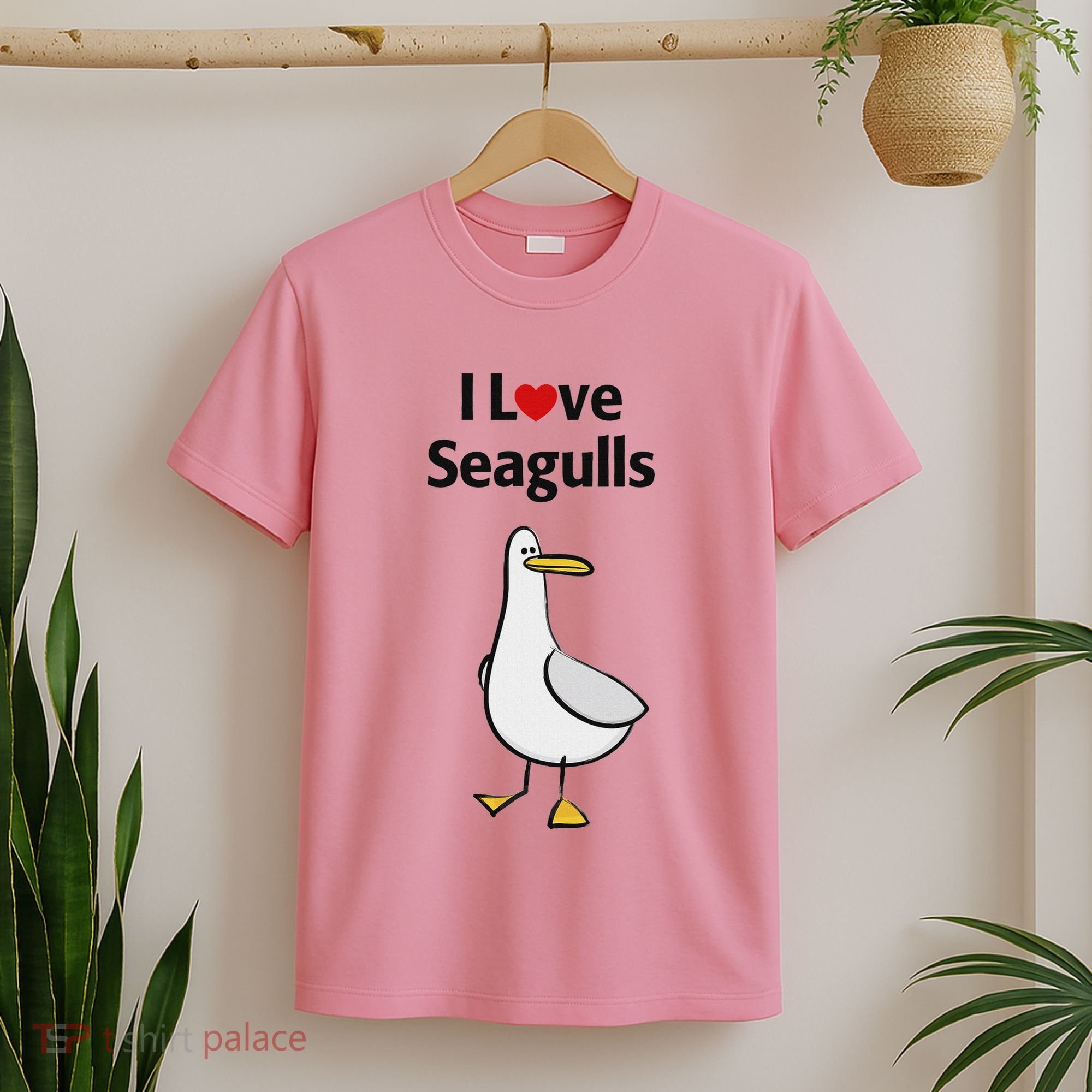 I Love Seagulls T-Shirt