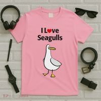 I Love Seagulls T-Shirt thumb 5