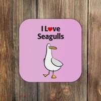 I Love Seagulls Coaster thumb 0