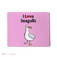 I Love Seagulls Mousepad thumb 0