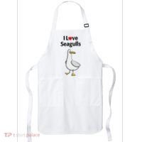 I Love Seagulls Apron thumb 0